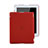 Etui Plastique Rigide Mat pour Apple iPad 2 Rouge