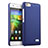 Etui Plastique Rigide Mat pour Huawei Honor 4C Bleu