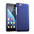 Etui Plastique Rigide Mat pour Huawei Honor 4X Bleu