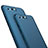 Etui Plastique Rigide Mat pour Huawei Honor 9 Premium Bleu Petit