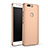 Etui Plastique Rigide Mat pour Huawei Honor V8 Or