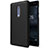 Etui Plastique Rigide Mat pour Nokia 5 Noir