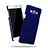 Etui Plastique Rigide Mat pour Samsung Galaxy A3 SM-300F Bleu