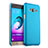 Etui Plastique Rigide Mat pour Samsung Galaxy J3 Bleu Ciel