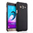 Etui Plastique Rigide Mat pour Samsung Galaxy J3 Noir