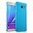 Etui Plastique Rigide Mat pour Samsung Galaxy Note 5 N9200 N920 N920F Bleu Ciel