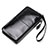 Etui Pochette Cuir Universel H07 Noir Petit