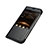 Etui Portefeuille Flip Cuir pour Huawei G8 Noir Petit
