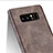 Etui Portefeuille Livre Cuir L04 pour Samsung Galaxy Note 8 Marron Petit