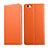 Etui Portefeuille Livre Cuir pour Apple iPhone 6 Plus Orange