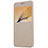 Etui Portefeuille Livre Cuir pour Samsung Galaxy J5 Prime G570F Or Petit