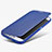 Etui Portefeuille Livre Cuir pour Samsung Galaxy S6 SM-G920 Bleu