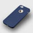 Etui Silicone avec Trou Souple Couleur Unie pour Apple iPhone 5 Bleu