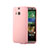 Etui Silicone Gel Souple Couleur Unie pour HTC One M8 Rose