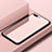 Etui TPU Souple Miroir R05 pour Apple iPhone 8 Plus Rose Petit