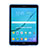 Etui TPU Souple Transparente Vague X-Line pour Samsung Galaxy Tab S2 8.0 SM-T710 SM-T715 Bleu Petit