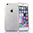 Etui Transparente Integrale Silicone Souple Avant et Arriere pour Apple iPhone 6S Plus Blanc