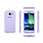 Etui Transparente Integrale Silicone Souple Avant et Arriere pour Samsung Galaxy DS A300G A300H A300M Violet Petit