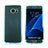 Etui Transparente Integrale Silicone Souple Avant et Arriere pour Samsung Galaxy S7 Edge G935F Bleu Ciel Petit