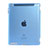 Etui Ultra Fine Plastique Rigide Transparente pour Apple iPad 4 Bleu Ciel