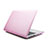 Etui Ultra Fine Plastique Rigide Transparente pour Apple MacBook Pro 13 pouces Rose