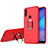 Etui Ultra Fine Silicone Souple avec Support Bague Anneau pour Huawei P20 Lite Rouge