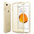 Etui Ultra Fine Silicone Souple Transparente pour Apple iPhone 7 Plus Or