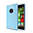 Etui Ultra Fine Silicone Souple Transparente pour Nokia Lumia 830 Bleu
