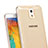 Etui Ultra Fine Silicone Souple Transparente pour Samsung Galaxy Note 3 N9000 Or
