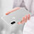 Etui Ultra Fine Silicone Souple Transparente T04 pour Apple iPhone Xs Blanc