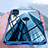 Etui Ultra Fine TPU Souple Transparente T03 pour Huawei Nova 3e Bleu