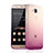 Etui Ultra Fine Transparente Souple Degrade pour Huawei GX8 Rose