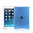 Etui Ultra Slim Plastique Rigide Transparente pour Apple iPad Mini Bleu Ciel