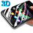 Film 3D Verre Trempe Protecteur d'Ecran pour Huawei P8 Lite (2017) Clair