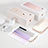 Film Protecteur d'Ecran Verre Trempe Integrale F17 pour Apple iPhone 8 Blanc Petit