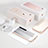 Film Protecteur d'Ecran Verre Trempe Integrale G01 pour Apple iPhone 7 Blanc Petit