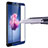 Film Protecteur d'Ecran Verre Trempe Integrale pour Huawei Enjoy 7S Bleu