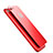 Film Verre Trempe Arriere Protecteur d'Ecran pour Apple iPhone 7 Rouge