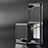 Housse Antichocs Rigide Transparente Crystal AN1 pour Samsung Galaxy Z Flip5 5G Noir