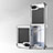 Housse Antichocs Rigide Transparente Crystal AN1 pour Samsung Galaxy Z Flip5 5G Petit