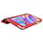 Housse Clapet Portefeuille Livre Cuir L01 pour Huawei Honor Pad 2 Rouge Petit