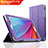 Housse Clapet Portefeuille Livre Cuir L01 pour Huawei Mediapad T2 7.0 BGO-DL09 BGO-L03 Violet