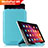 Housse Clapet Portefeuille Livre Cuir L06 pour Huawei MediaPad M5 8.4 SHT-AL09 SHT-W09 Bleu Ciel