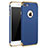 Housse Contour Luxe Metal et Plastique M01 pour Apple iPhone SE (2020) Bleu