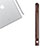 Housse en Cuir Protection Sac Pochette Elastique Douille de Poche Detachable P04 pour Apple Pencil Apple iPad Pro 12.9 (2017) Marron Petit