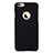 Housse Plastique Rigide avec Trou Mat pour Apple iPhone 6S Plus Noir Petit