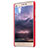 Housse Plastique Rigide Mailles Filet pour Xiaomi Mi 4S Rouge Petit