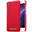 Housse Plastique Rigide Mailles Filet pour Xiaomi Redmi 4A Rouge