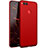 Housse Plastique Rigide Mat pour Huawei Honor Play 7X Rouge