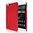 Housse Plastique Rigide Mat pour Huawei P8 Max Rouge